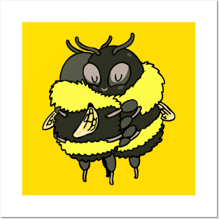 Bee hugs Posters and Art